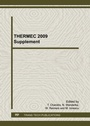 Cover: THERMEC 2009 Supplement - Trans Tech Publications Ltd