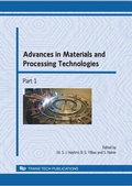 Cover: Advances in Materials and Processing Technologies - Trans Tech Publications Ltd