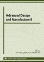 Cover: Advanced Design and Manufacture II - Trans Tech Publications Ltd