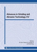 Cover: Advances in Grinding and Abrasive Technology XV - Trans Tech Publications Ltd