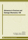 Cover: Advances in Fracture and Damage Mechanics VIII - Trans Tech Publications Ltd