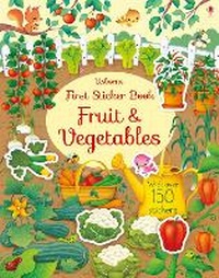 Enlarge image Cover: First Sticker Book Fruit and Vegetables - Usborne Publishing Ltd
