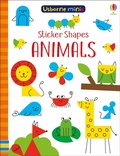 Cover: Sticker Shapes Animals - Usborne Publishing Ltd