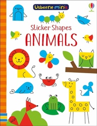 Enlarge image Cover: Sticker Shapes Animals - Usborne Publishing Ltd
