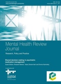 Cover: Shared decision making in psychiatric medication management - Emerald Publishing Limited