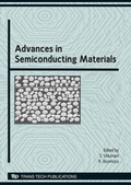 Cover: Advances in Semiconducting Materials - Trans Tech Publications Ltd