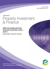 Abbildung von: USA Real Estate post the Financial Economic Crisis - Part 2 - Emerald Publishing Limited