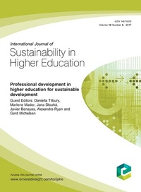 Enlarge image Cover: Professional Development in Higher Education for Sustainable Development - Emerald Publishing Limited