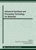 Cover: Advanced Synthesis and Processing Technology for Materials - Trans Tech Publications Ltd