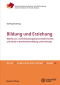 Cover: Bildung und Erziehung - Budrich UniPress