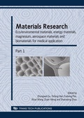 Cover: Materials Research - Trans Tech Publications Ltd