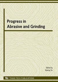 Enlarge image Cover: Progress in Abrasive and Grinding Technology - Trans Tech Publications Ltd