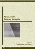 Cover: Advances in Ceramic Materials - Trans Tech Publications Ltd