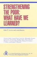 Cover: Strengthening the Poor - Transaction Publishers