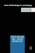 Cover: New Technology in Sociology - Transaction Publishers