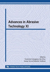 Enlarge image Cover: Advances in Abrasive Technology XI - Trans Tech Publications Ltd