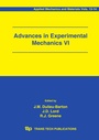 Cover: Advances in Experimental Mechanics VI - Trans Tech Publications Ltd