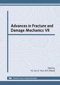 Cover: Advances in Fracture and Damage Mechanics VII - Trans Tech Publications Ltd