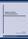 Cover: Progress in Fracture and Damage Mechanics - Trans Tech Publications Ltd