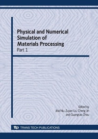 Enlarge image Cover: Physical and Numerical Simulation of Materials Processing - Trans Tech Publications Ltd