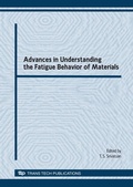 Cover: Advances in Understanding the Fatigue Behavior of Materials - Trans Tech Publications Ltd