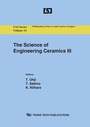 Cover: The Science of Engineering Ceramics III - Trans Tech Publications Ltd