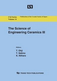 Enlarge image Cover: The Science of Engineering Ceramics III - Trans Tech Publications Ltd