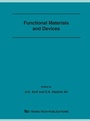Cover: Functional Materials and Devices - Trans Tech Publications Ltd