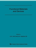 Cover: Functional Materials and Devices - Trans Tech Publications Ltd