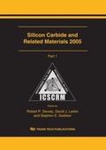 Cover: Silicon Carbide and Related Materials 2005 - Trans Tech Publications Ltd