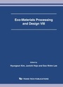 Cover: Eco-Materials Processing and Design VIII - Trans Tech Publications Ltd