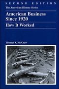 Cover: American Business Since 1920 - Harlan Davidson Inc