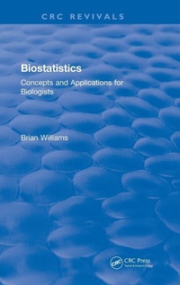 Enlarge image Cover: Biostatistics - CRC Press