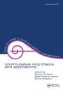Cover: Commutative Ring Theory and Applications - CRC Press