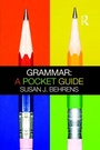Cover: Grammar: A Pocket Guide - Routledge