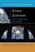 Cover: Early Judaism - New York University Press