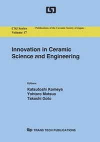 Enlarge image Cover: Innovation in Ceramic Science and Engineering - Trans Tech Publications Ltd
