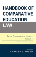 Cover: Handbook of Comparative Education Law - Rowman & Littlefield Publishers