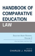 Cover: Handbook of Comparative Education Law - Rowman & Littlefield Publishers