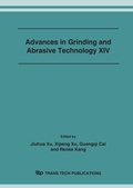 Cover: Advances in Grinding and Abrasive Technology XIV - Trans Tech Publications Ltd