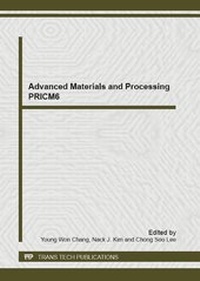 Enlarge image Cover: Advanced Materials and Processing - Trans Tech Publications Ltd