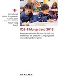 Cover: IQB-Bildungstrend 2016 - Waxmann
