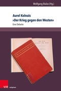 Cover: Aurel Kolnais &raquo;Der Krieg gegen den Westen&laquo; - Brill Deutschland