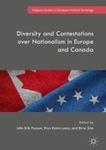 Cover: Diversity and Contestations over Nationalism in Europe and Canada - Palgrave Macmillan
