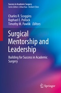 Cover: Surgical Mentorship and Leadership - Springer