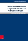 Bild: Online Dispute Resolution bei grenz&uuml;berschreitenden Verbrauchervertr&auml;gen - V&R unipress
