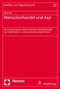 Cover: Menschenhandel und Asyl - Nomos