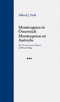 Cover: Montesquieu in &Ouml;sterreich / Montesquieu en Autriche - Wieser Verlag