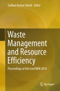 Enlarge image Cover: Waste Management and Resource Efficiency - Springer