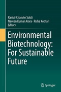 Cover: Environmental Biotechnology: For Sustainable Future - Springer